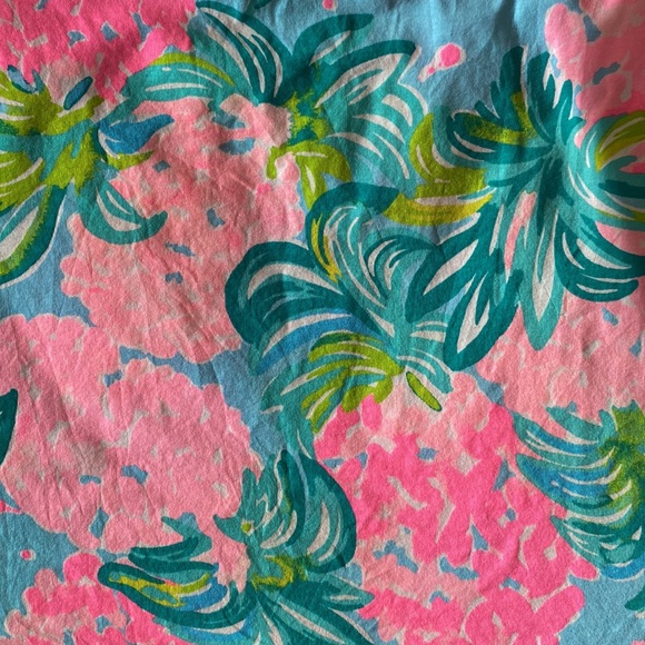 Lilly Pulitzer Tropical Pink and Green Tank Top - Picture 8 of 14